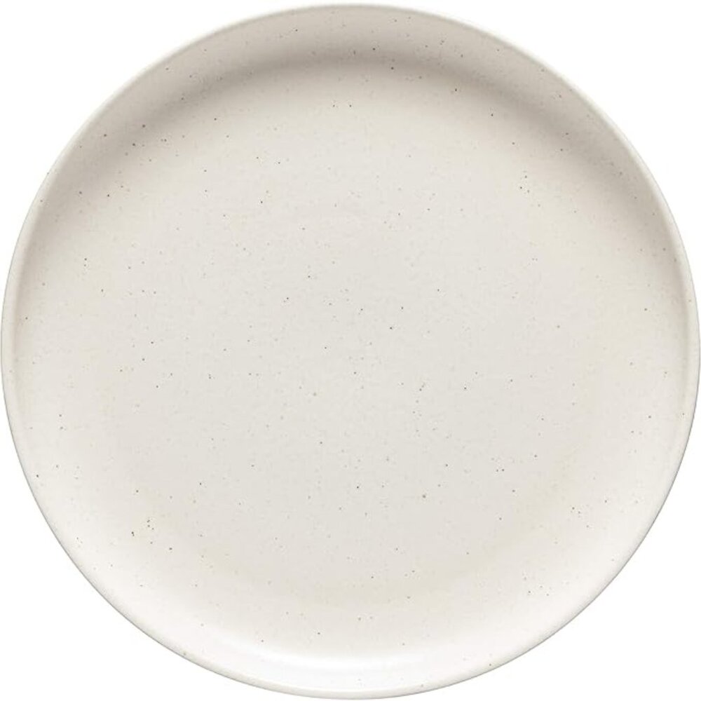 Casafina Ceramic Stoneware 10.5 Dinner Plate Pacifica Collection Vanilla Speckle - Picture 3 of 13